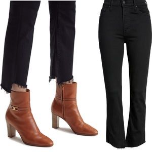 Mother The Insider Fray Crop Jean